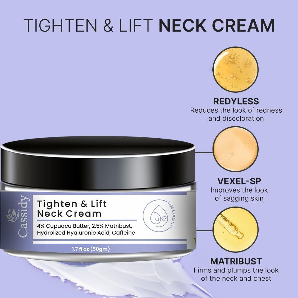 CASSIDY Tighten & lift Neck Cream 50gm