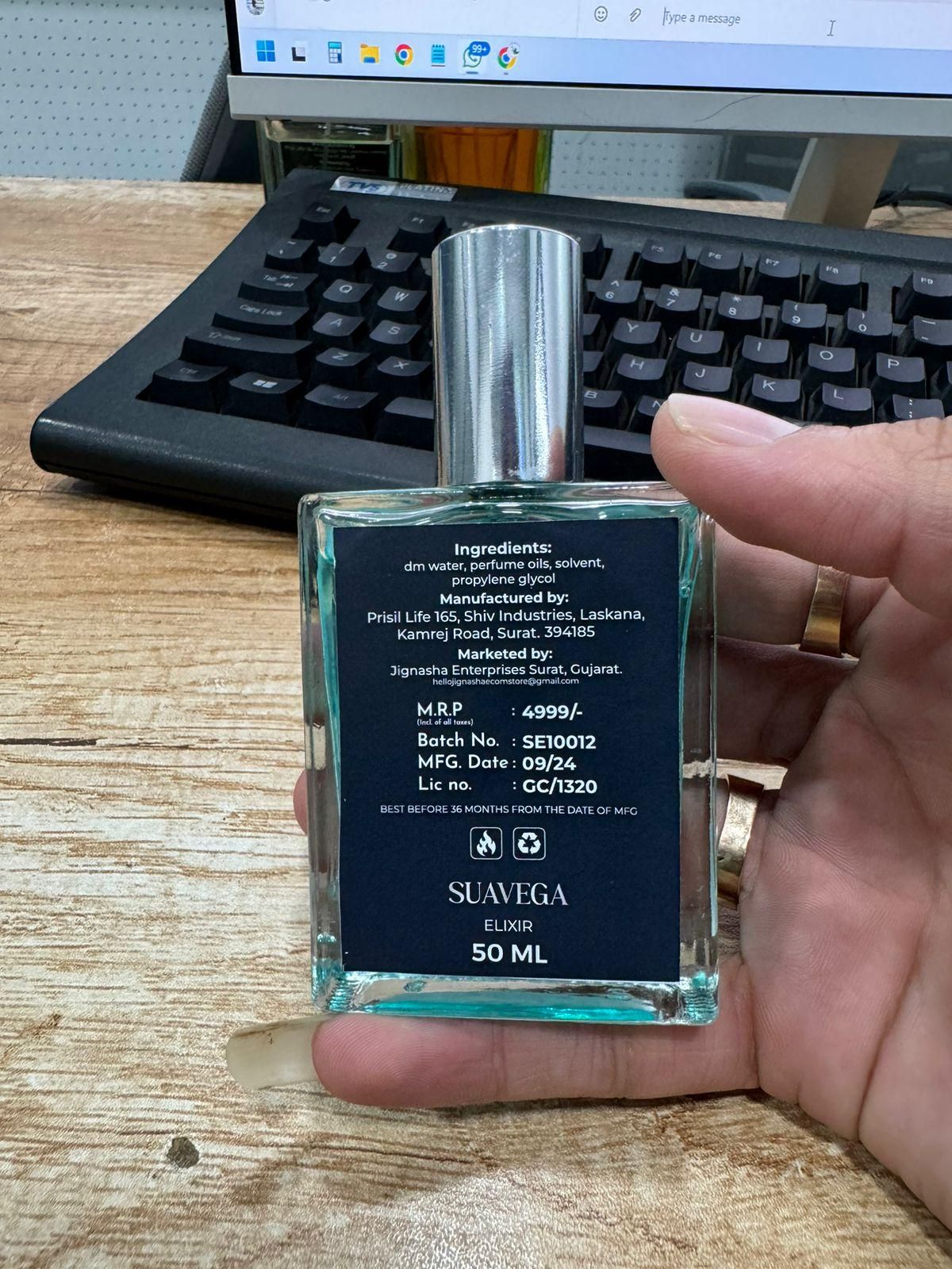 Suavega Elixir Dior Perfume 50ML