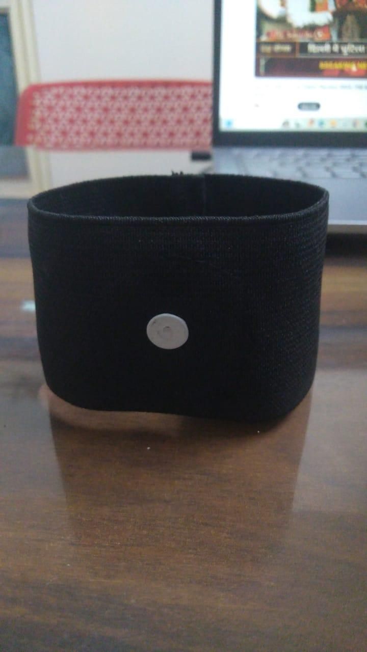 Sugar Control Wristband (Black Color)