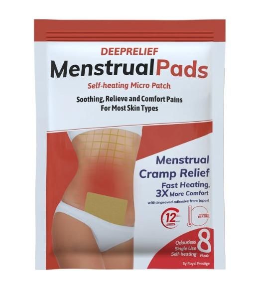 Buy Menstruation Pain Relief Pad 8Pcs Online