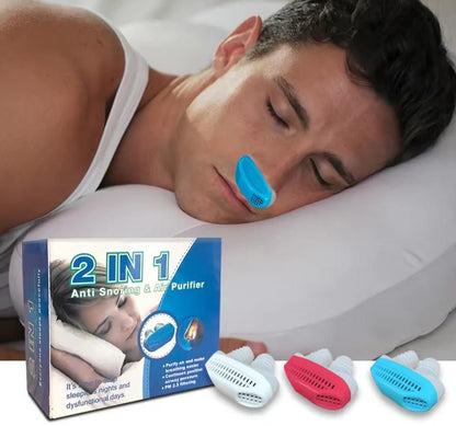 Best Anti-Snoring Device | Snore Stopper with Air Purifying Filter