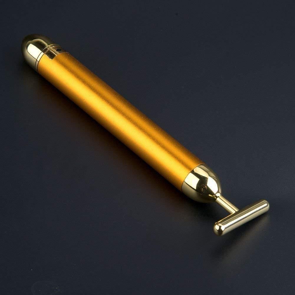 24K Gold Energy - Electric Facial Massage Roller for Lymphatic Facial Massage