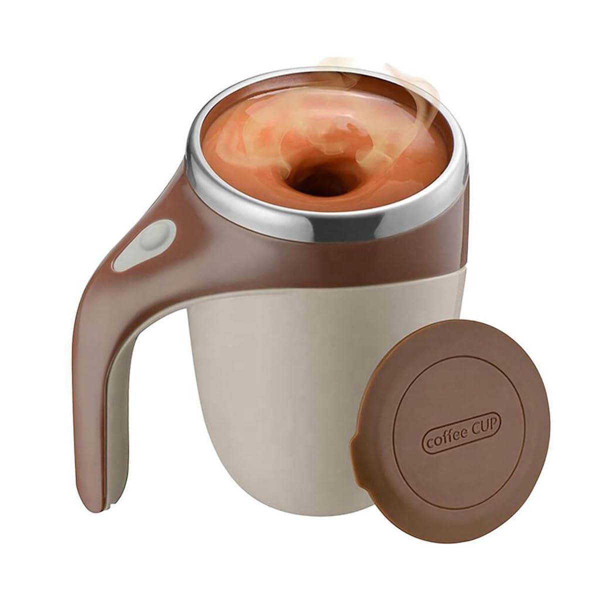 Buy Self Stirring Magnetic Mug Online – Automatic Coffee & Tea Mixer Cup