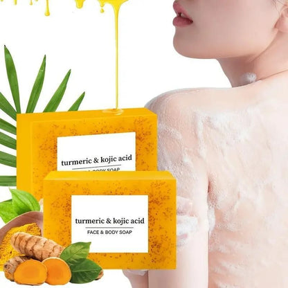 Turmeric Kojic Acid Soap Bar (Pack of 2)