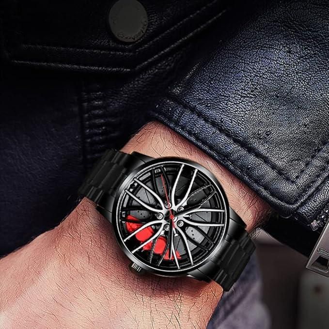 Buy Stereoscopic Car Wheel Watch Online in India | Browsenbuystore